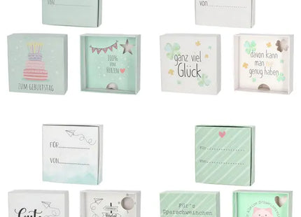 Set von 4 Geschenkboxen, Verschiedene Größen, Ideal für Jeden Anlass TK Gruppe® Grosshandel 
