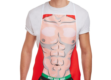 Sexy Männer Weihnachtsschürze - Hunk Design, 103cm x 44cm TK Gruppe® Grosshandel 