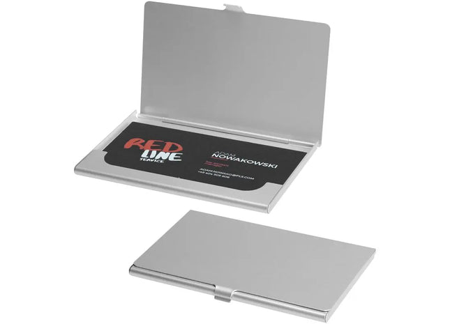 Shanghai Visitenkartenetui in Silber - Elegant & Funktional TK Gruppe® Grosshandel 