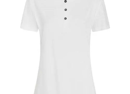 Sharon Henley T-Shirt Women: Stilvolle & Bequeme Henley-Shirts für Damen – Perfekt für jeden Tag TK Gruppe® Grosshandel 