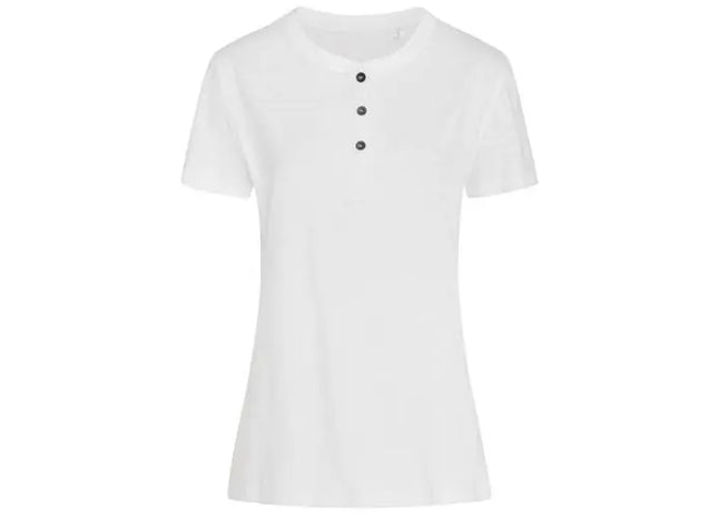 Sharon Henley T-Shirt Women: Stilvolle & Bequeme Henley-Shirts für Damen – Perfekt für jeden Tag TK Gruppe® Grosshandel 
