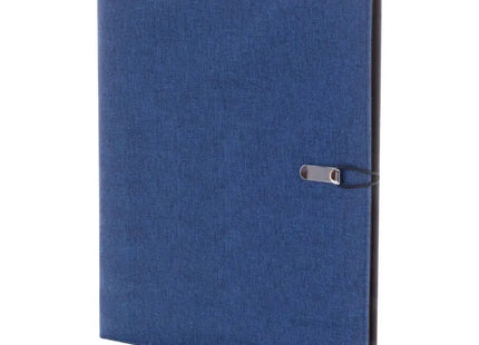 Shepherd A4 Dokumentenordner aus recyceltem PET - blau - Organizer, Aktenmappe TK Gruppe® Grosshandel 