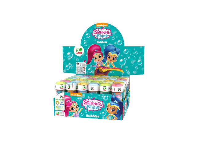 Shimmer And Shine Bubble Tubs 60 ml mit Labyrinth-Puzzle für Kinder – lustiges Badespielzeug und Aktivität TK Gruppe® Grosshandel 