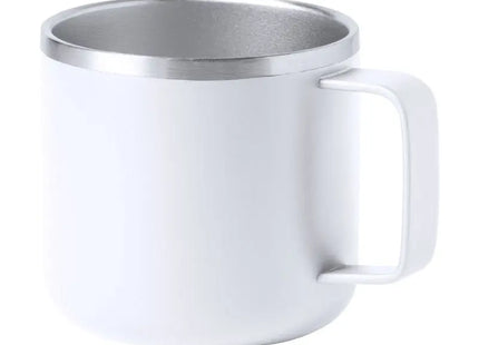 Shirley 350 ml Thermobecher in Reinweiß – Stilvoller Begleiter für Heißgetränke TK Gruppe® Grosshandel 