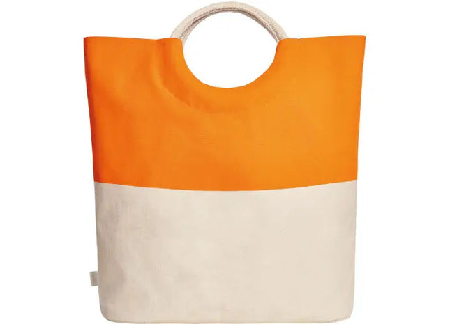 Shopper SUNNY - Orange Auffällige und geräumige Einkaufstasche TK Gruppe® Grosshandel 