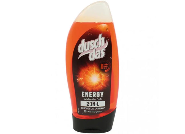 Showerdas Energy Shower Gel, 250ml - Invigorating Body Wash TK Gruppe® Grosshandel 