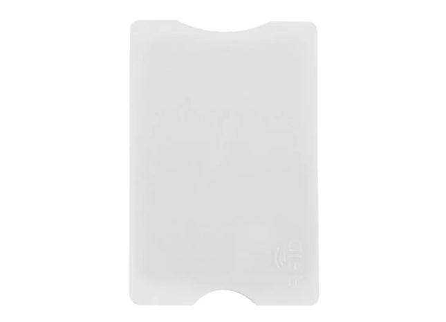 Sicherer Anti-Skim Kartenhalter (Hard Case) in Weiß - Schutz vor Datendiebstahl TK Gruppe® Grosshandel 