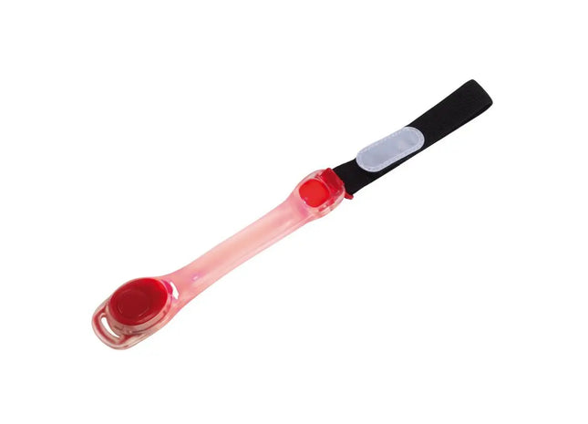 Sicherheits-Blinklicht JOGGER in Rot - Transparent und Effektiv für Läufer TK Gruppe® Grosshandel 