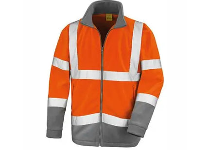 Sicherheits-Mikrofleecejacke: Hohe Sichtbarkeit & Wärmeisolierung TK Gruppe® Grosshandel 