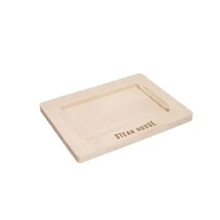 Siena Kleines Servierbrett aus Naturholz - Ökologisch & Kompakt, 100 cm TK Gruppe® Grosshandel 