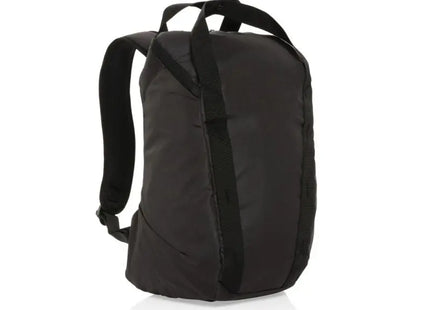 Sienna AWARE™ RPET 14 Alltagstauglicher Laptop-Rucksack, Schwarz TK Gruppe® Grosshandel 