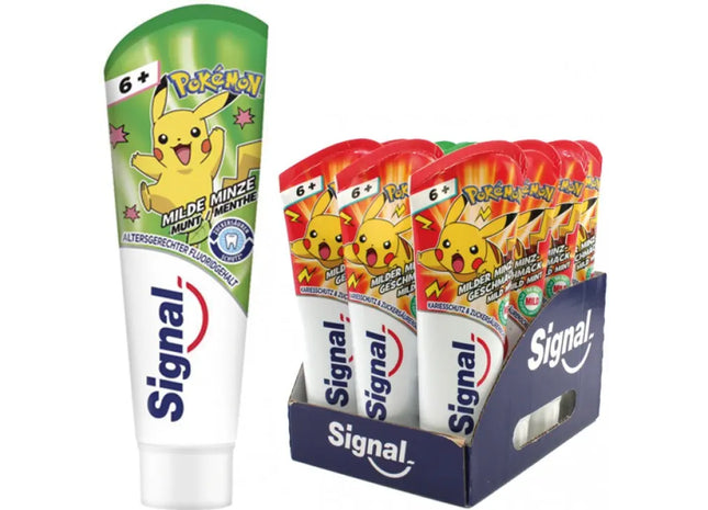 Signal Junior Kinderzahnpasta, Ab 6 Jahre, Sanfte Pflege, 75ml TK Gruppe® Grosshandel 