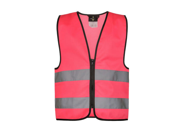 Signal Zipper Vest for Kids Aalborg TK Gruppe® Grosshandel 