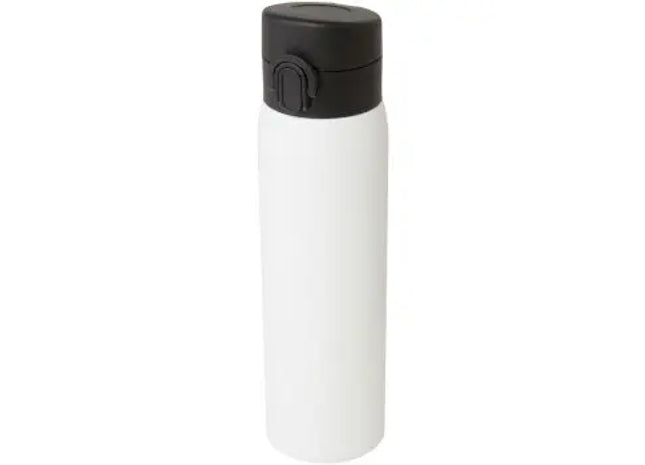Sika 450 ml RCS-zertifizierte Isolierflasche aus recyceltem Edelstahl - Weiß, Nachhaltig und stilvoll TK Gruppe® Grosshandel 