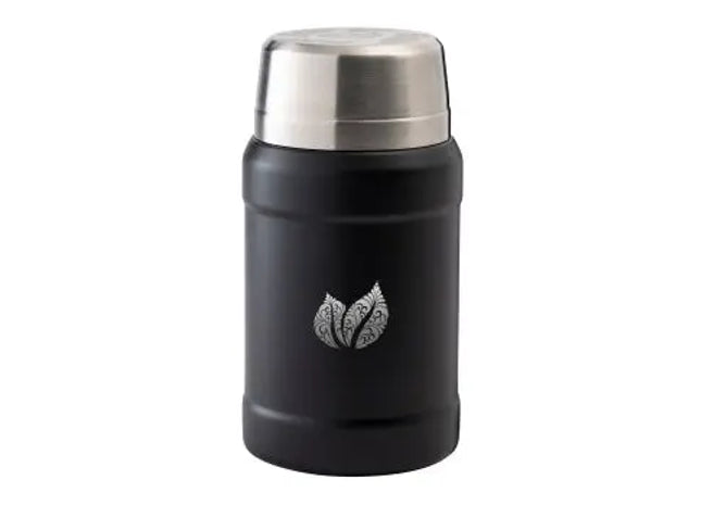 Thermo-Lunchpot RE98-DAFFIELD - Dual-Farbe Schwarz/Silber - 500ml TK Gruppe® Grosshandel 