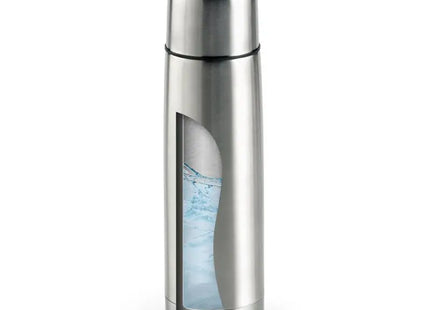 Silber DURANT Set: Edelstahl-Thermokanne und Becher, luxuriös TK Gruppe® Grosshandel 