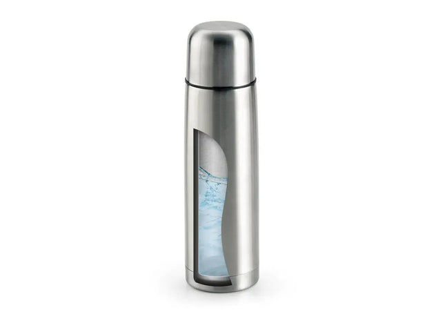 Silber DURANT Set: Edelstahl-Thermokanne und Becher, luxuriös TK Gruppe® Grosshandel 