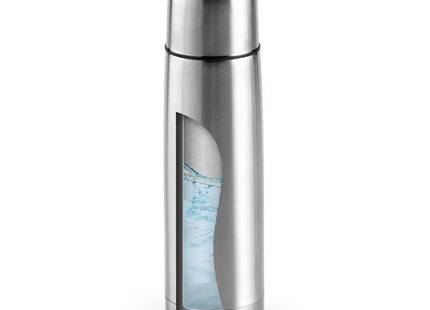 Silber KARPOV 500ml Hochleistungs-Thermoflasche aus Edelstahl TK Gruppe® Grosshandel 