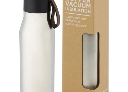 Silber Ljungan 500ml Vakuum-Isolierflasche mit PU-Band TK Gruppe® Grosshandel 