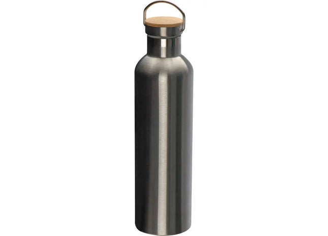 Silbergrau 500ml Edelstahl-Isolierflasche, elegant & funktional TK Gruppe® Grosshandel 