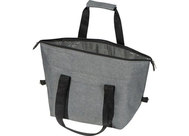 Silbergraue Polyester Cooler Bag: Stilvoll, Praktisch, Vielseitig - Kühlung für Unterwegs TK Gruppe® Grosshandel 