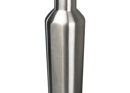 Silbergraue Vakuum Isolierflasche, Edelstahl, 500ml TK Gruppe® Grosshandel 