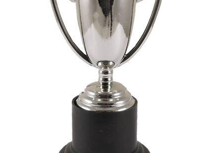Silberne Mini-Trophäe, 10 cm, hochwertig und langlebig, ideal für Auszeichnungen und Geschenke TK Gruppe® Grosshandel 