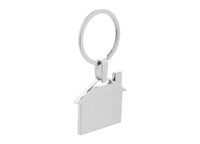 Silberner Dwell Schlüsselanhänger - Elegantes Design für den Alltag TK Gruppe® Grosshandel 
