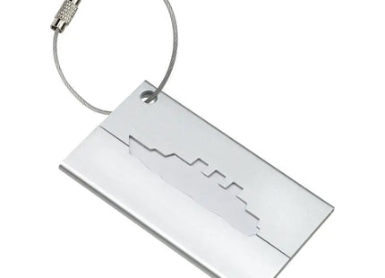 Silberner Gepäckanhänger REFLECTS-MARRERO – Robust & Stilvoll TK Gruppe® Grosshandel 