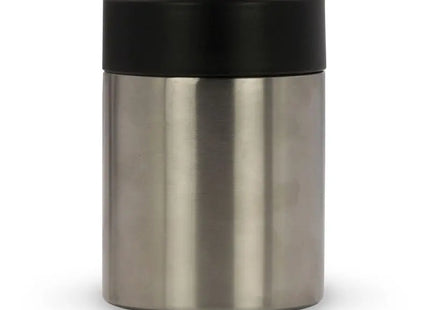 Silberner Isolier-Lunchbecher: Kompakt, Stilvoll & Thermisch Effizient TK Gruppe® Grosshandel 
