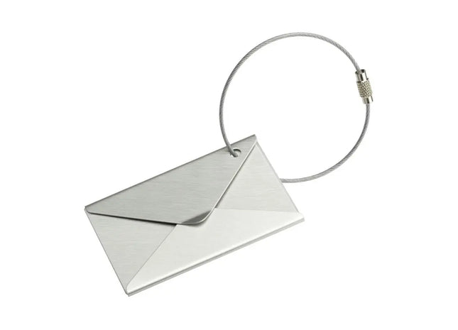 Silberner Kofferanhänger REFLECTS-CAICÓ – Elegant & Praktisch TK Gruppe® Grosshandel 