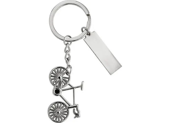 Silberner Sullivan Schlüsselring - Eleganter Metallanhänger TK Gruppe® Grosshandel 