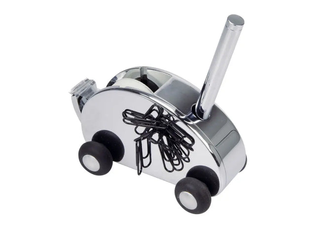 Silbernes Schreibtischset STATIONARY-DARIEN - Elegantes Büroaccessoire TK Gruppe® Grosshandel 