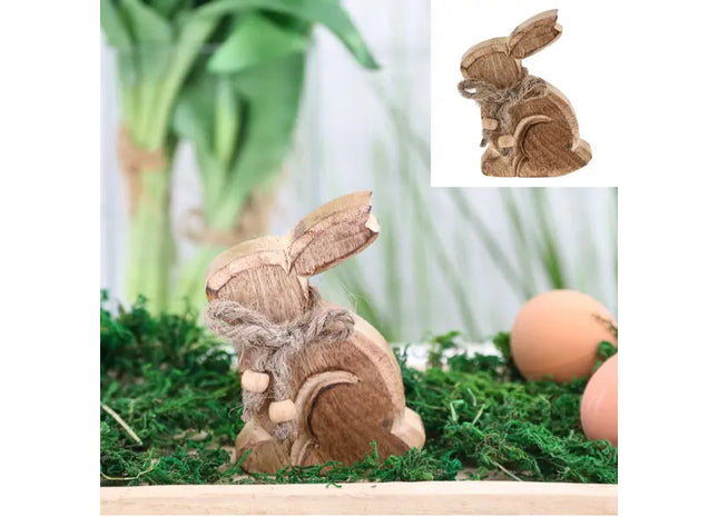 Sitzender Hase, Mango, 10cm Höhe: 10 Mini-Objekte für produktive SEO-Listen TK Gruppe® Grosshandel 