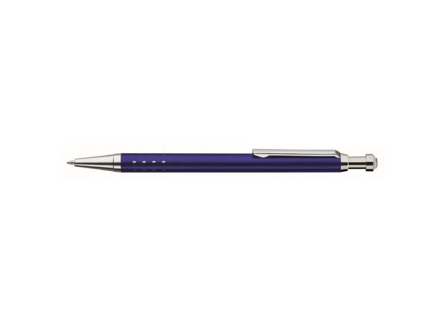 Slimline Dom Eleganter Druckkugelschreiber - Tiefblau TK Gruppe® Grosshandel 