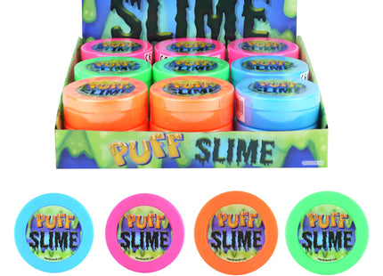 Smart Puff Slime, 30 g, 8 cm x 3 cm, verschiedene Farben – Packung mit 4 interaktiven Schleimen TK Gruppe® Grosshandel 