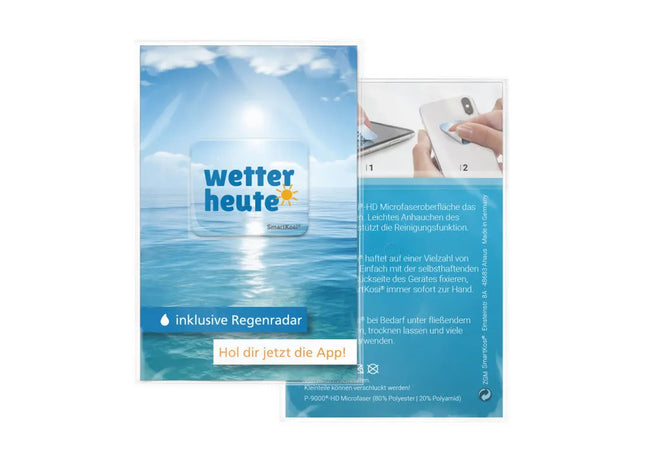 SmartKosi Display-Reiniger 3,0x2,5 cm mit Digitaldruck TK Gruppe® Grosshandel 