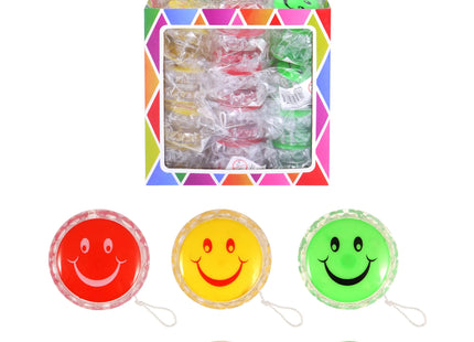 Smile Kreisel, 4,8 cm, 3 verschiedene Farben TK Gruppe® Grosshandel 