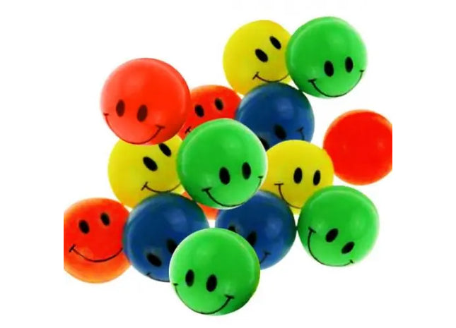 Smiley-Flummi, 27mm TK Gruppe® Grosshandel 