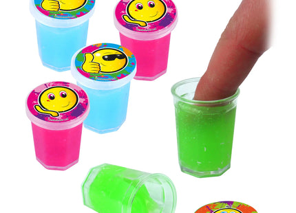 Smiley-Schleim-Set 10G – 3 x 3,8 cm, 3 verschiedene Farben, lustiges Kinderspielzeug TK Gruppe® Grosshandel 