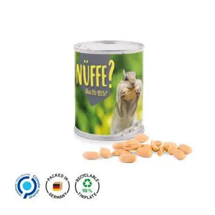 Snack Dose mit gerösteten, gesalzenen Erdnüssen - Knackiger Genuss TK Gruppe® Grosshandel 