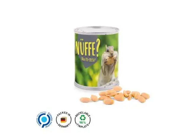 Snack Dose mit gerösteten, gesalzenen Erdnüssen - Knackiger Genuss TK Gruppe® Grosshandel 