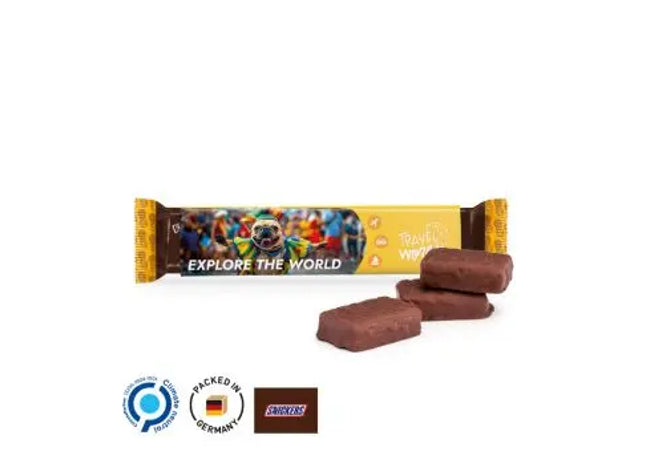 Snickers Trio in Werbeschuber – Perfekt für Promotions TK Gruppe® Grosshandel 