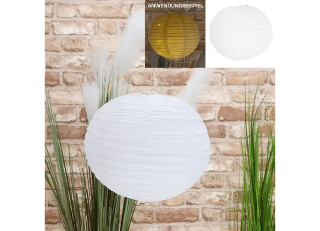 Snowy Paper Orb: Medium, Approx. 30cmD - SEO-Optimized Listing for Enhanced Visibility TK Gruppe® Grosshandel 