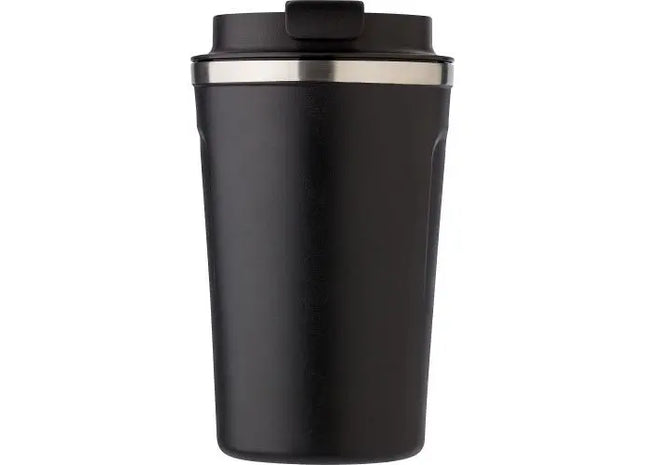 Sofia Doppelwandiger Edelstahlbecher - Elegant isolierter Becher in Schwarz TK Gruppe® Grosshandel 