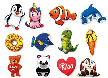 Soft Pillow Set 17cm, 12 Assorted Designs for Cozy Comfort TK Gruppe® Grosshandel 