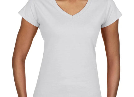 Softstyle Women`s V-Neck T-Shirt TK Gruppe® Grosshandel 