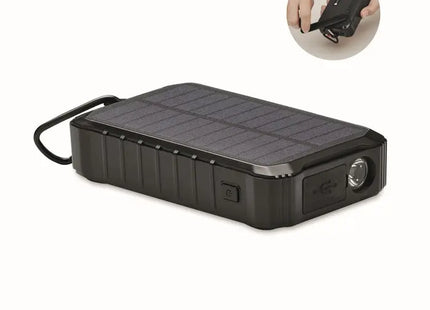 Solar-Dynamo-Ladegerät DYA - Schwarz Vielseitiges, Umweltfreundliches Energieerzeugungsgerät TK Gruppe® Grosshandel 