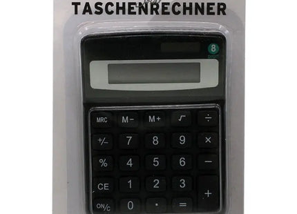 Solar-Taschenrechner im Doppelpack, 9x12cm – Umweltfreundlich & Kompakt TK Gruppe® Grosshandel 