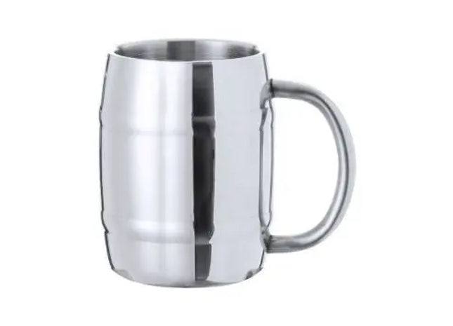 Solara Eleganter Cocktailbecher in Silber – Perfekt für stilvolle Abende TK Gruppe® Grosshandel 